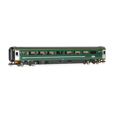 Image of Hornby TT:120 Gauge TT4031B GWR, Mk3 Trailer Standard Open, 42351 Era 11 Rolling Stock Coaches for Model Railway Sets
