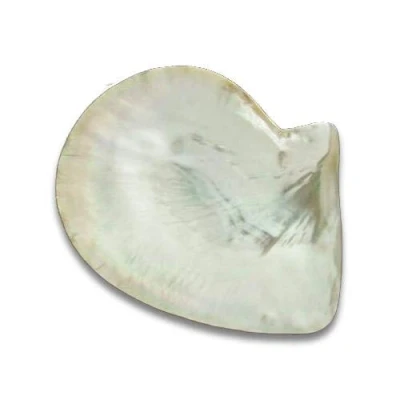 Image of Mother of Pearl Caviar Plate 5.5 inch 14 cm Hand Crafted