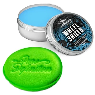 Image of Wheel Wax Sealant, Car Alloy Protector and Rim High Gloss Detailing Coating, 100 grams Pure Definition
