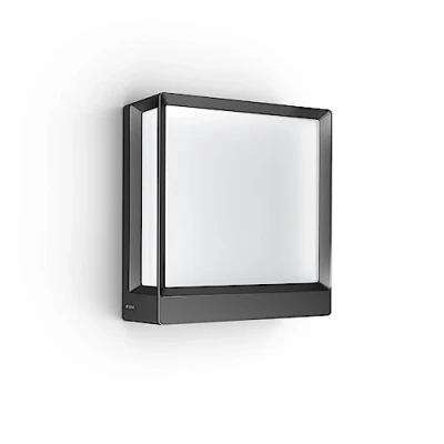 Image of STEINEL Smart LED Outdoor Wall Light L 40 C, dimmable Light, Warm White, Remote Control via App, Aluminium