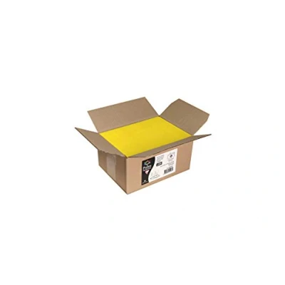 Image of Clairefontaine Ref 55565C Pollen Bulk Packed Envelopes (Pack of 200) DL Sized, 120gsm Paper, Inkjet &amp; Laser Compatible, Acid Free, Self Adhesive Backing Intensive Yellow