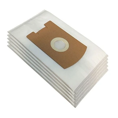 Image of 5 Microfiber Vacuum Cleaner Dust Bags for Vorwerk Tiger VT 260, 265, 270, 300 VT260, VT265, VT270, VT300