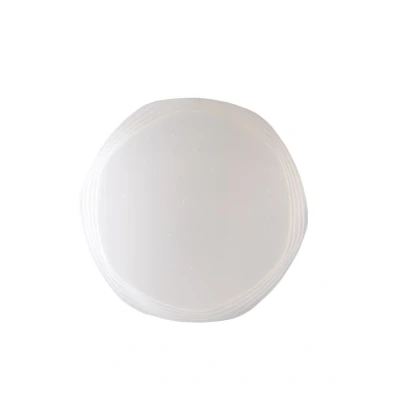 Image of Psyche LED Dimmable Round Flush Ceiling Lamp, White Stardust, 3000 4000 6000K