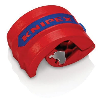 Image of KNIPEX BiX Cutter for Plastic Pipes, 20 50 mm, Cuts without Shavings, 2 Spare Blades Included, Pipe Cutter, 90 22 10 BK