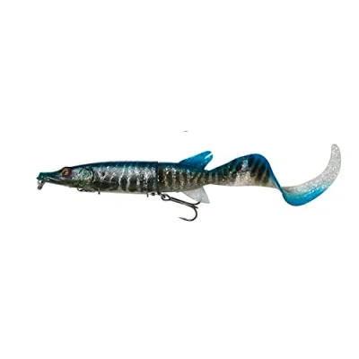 Image of Savage Gear 3D Hybrid Pike 17cm, 47gr, Slow Sink Blue Silver UV Swimbait