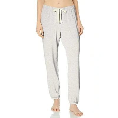Image of Amazon Essentials Women&#039;s Lightweight Lounge Terry Jogger Pyjama Bottom (Available in Plus Size), Pale Grey, XL
