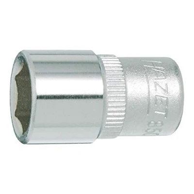 Image of VAS545116 Socket HAZET 850 12 DIN3124, ISO2725 1 Chrome Vanadium Steel Knurled