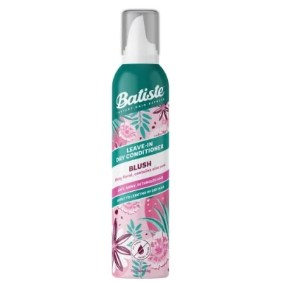 Image of Batiste Dry Leave In Conditioner Blush 100ml, Hair Foam by Shampoo, for Hair, Flirty &amp; Floral Fragrance, No Rinse Formula with Aloe Vera, Vegan Friendly