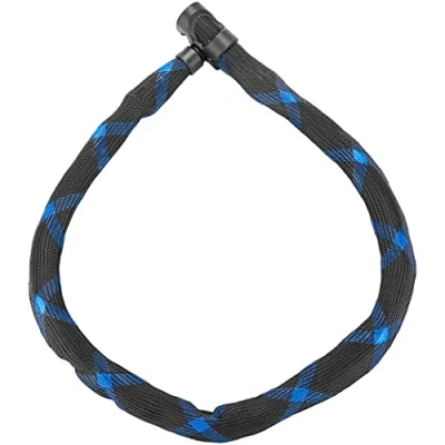 Image of ABUS Chain lock Ivera 7210 Bicycle with synthetic fibre coating security level 8 110 cm Black, 55142, Black