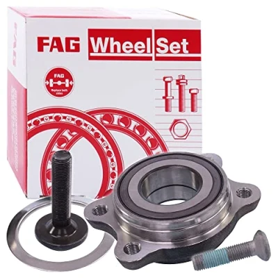Image of 3D0498607, 3D0498607A Wheel bearing kit FAG 713 6104 80 Photo corresponds to scope of supply 91,8mm AUDI: A6 C6 Saloon, Avant, A8 D3