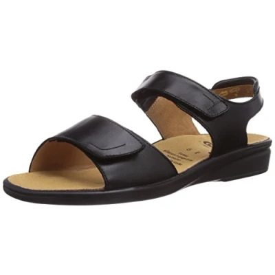 Image of Ganter SONNICA, Weite E, Women’s Fashion Sandals, Black (Schwarz 0100), 7.5 UK (41.5 EU)