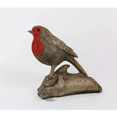 Image of Frith Robin Redbreast Bronze Sculpture by Thomas Meadows TM067