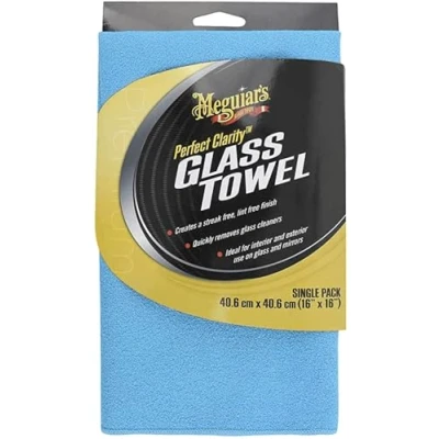 Image of MEGUIAR&#039;S X190300 Perfect Clarity Glass Cloths (Pack of 1)