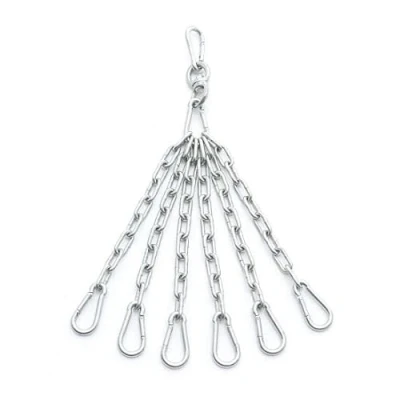 Image of Geezers Boxing Heavy Duty Punch Bag Chain Set 6 Hook.