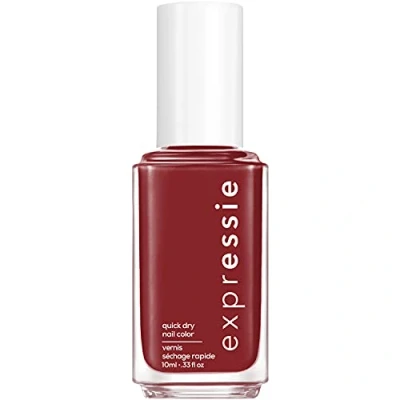 Image of Essie Expressie Quick Drying Nail Polish No. 195 notifications on Red Vegan Formula 10 ml