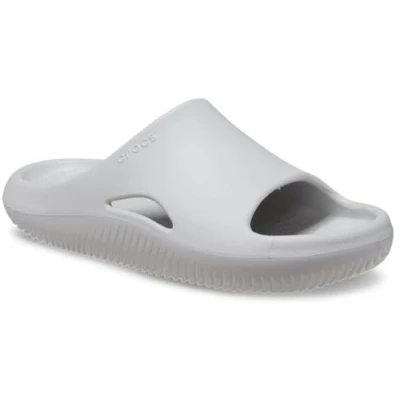 Image of Crocs Mellow Recovery Slide men&#039;s Sliders in Grey