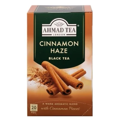 Image of Ahmad Tea Cinnamon Haze Black 20 Teabags