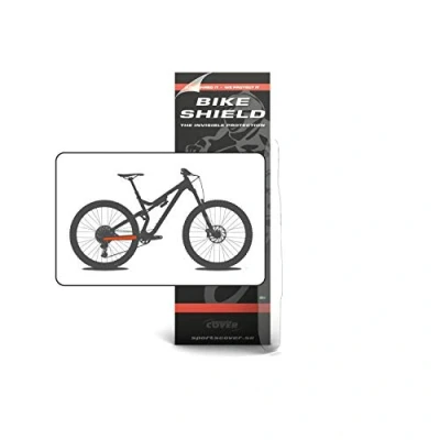 Image of Bike Shield Chainstay Protection, Transparent Gloss