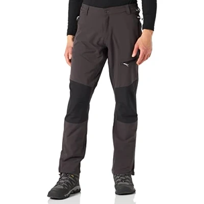 Image of Regatta Mens Questra III Waterproof Trousers Ash/Black 38
