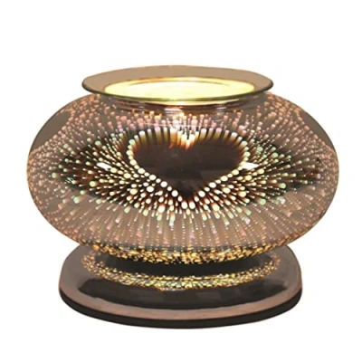 Image of Aroma Burst Heart Ellipse 3D Electric Wax Melt Warmer