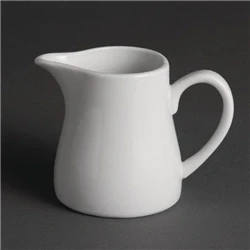Image of Olympia Whiteware Cream and Milk Jugs 305ml (6 Pack)