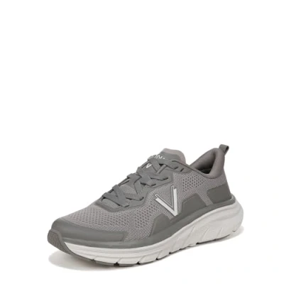 Image of Vionic Men&#039;s Mwalk Max Walking, Charcoal Grey Mesh Fabric, 5.5 UK