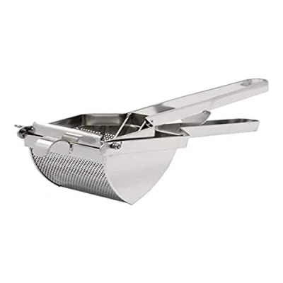 Image of Vogue Heavy Duty Potato Ricer, Stainless Steel, Can Be Used with Raw or Cooked Potatoes Other Vegetables, Removable Sieve for Easy Cleaning, J487