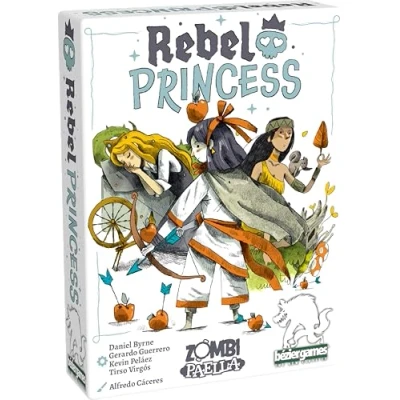 Image of Rebel Princess Standard Edition, Ultimate Blend of Theme and Strategy, Fast Paced Addictive Card Game, Perfect for Game Nights 3+ Players Ages 15+ 45 Minutes, from The Creators Cat in Box