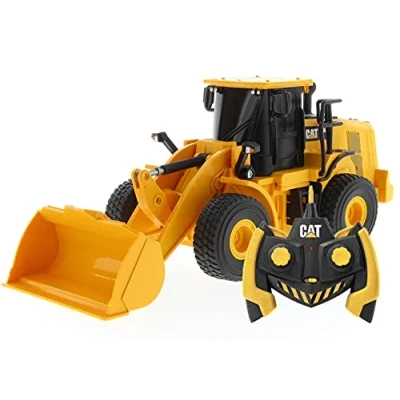 Image of Carrera RC 37023003 Diecast Masters CAT 950M Wheel Loader (2.4 GHz Radio Control), yellow