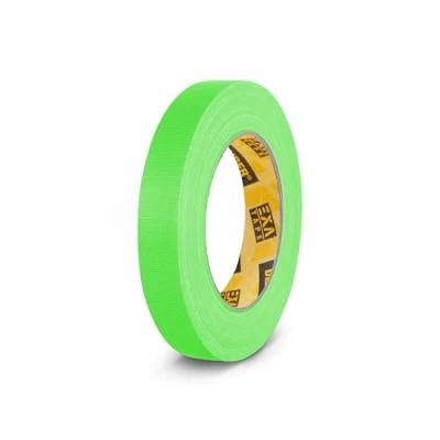 Image of Adam Hall Accessories 58064 NGRN Gaffer Tapes Neon Green 19mm x 25m