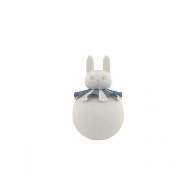 Image of OYOY Living Design Rabbit Table Lamp Off White/Blue