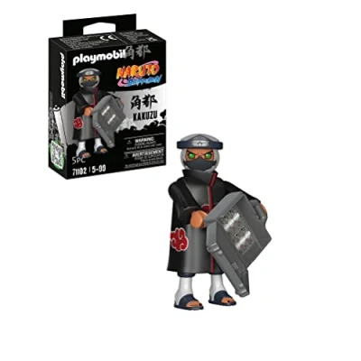 Image of Playmobil 71102 Naruto: Kakuzu Figure Set, Naruto Shippuden Anime Collectors Figure, Playset Suitable for Children and fans 5+ years