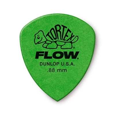Image of Jim Dunlop Tortex Flow Standard .88mm Guitar Picks (558R.88), Green