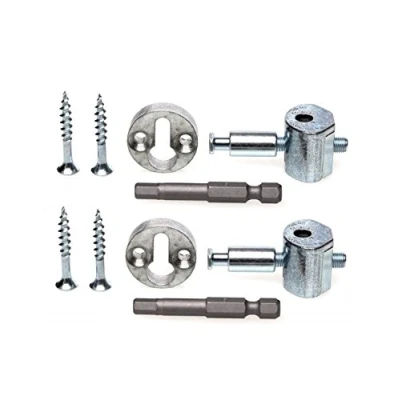 Image of Stair Handrail to Newel Post Fixing Kit (Straight)