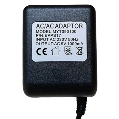 Image of EPPS POWER SUPPLY COMPATIBLE WITH NUMARK DM950 USB MIXER 9V AC ADAPTER FOR 10V 500MA
