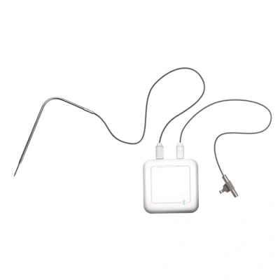 Image of Salter 593 WHCR Cook Bluetooth Thermometer, Meat/Jam/Confectionary/BBQ and more, 1C Graduations, 2 Probes, 20C 200C, Connect to Smartphone using App, White