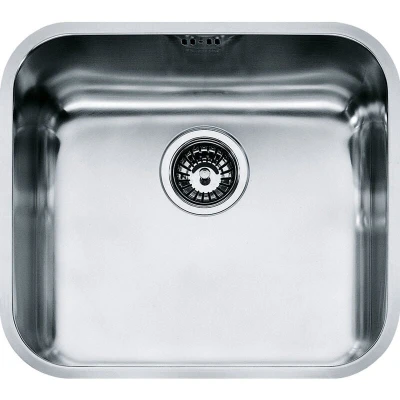 Image of Franke 122.0021.440 GAX 110 45 Stainless Steel Silk Kitchen Sink with Single Bowl Grey