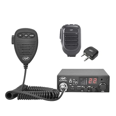 Image of PNI Escort HP 8001L ASQ CB Radio Station Package + Microphone and Mike 80 Bluetooth Dongle