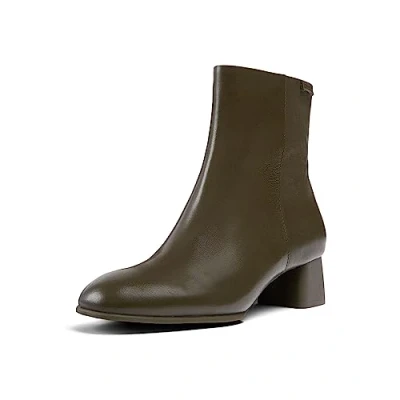Image of Camper Katie Classic ankle boots, Women&#039;s, Size: 7.5, Dunkelgrün Leather