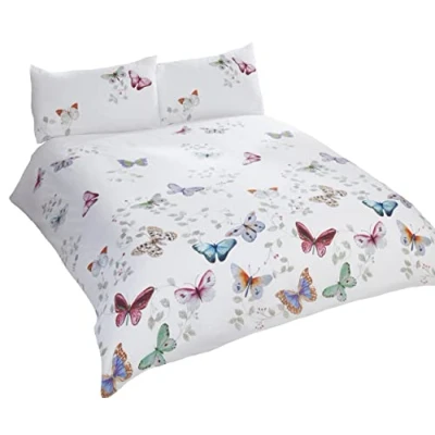 Image of Rapport Home Mariposa Butterflies Duvet Cover Set (Double)
