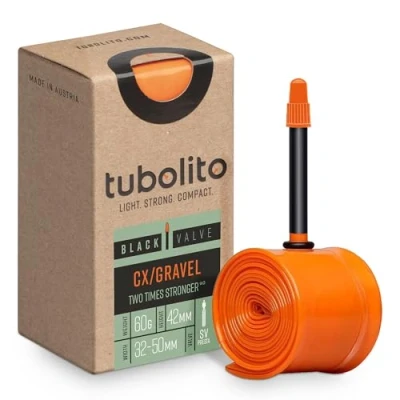 Image of Tubolito Tubo CX/Gravel 700x32 50mm 42mm Presta Black Valve
