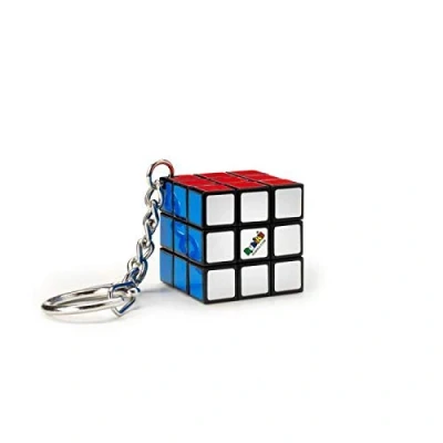Image of Rubik&#039;s IDEAL 3x3 Keyring: Twist, Turn, Learn Brainteaser Puzzles Ages 8+