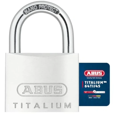 Image of ABUS 64TI/45 45mm Titalium Padlock Keyed KA6454