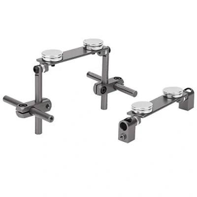 Image of Aluminum Alloy Magnetic Body Shell Mount Kit fit for HSP 1/10 RC Racing Car Model(Titanium)