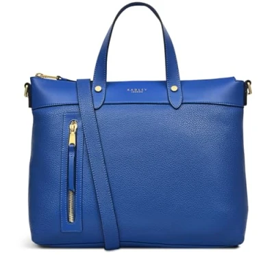 Image of RADLEY London Zippy Medium Satchel Bag for Women Leather Crossbody Bag, Ideal Purse, Cobalt