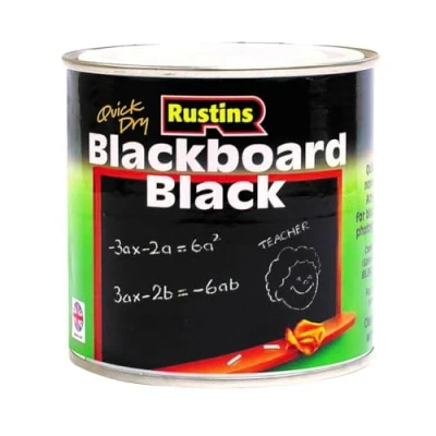 Image of RUSTINS Blackboard Black 100ml