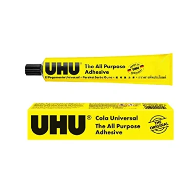 Image of UHU All Purpose Adhesive Glue 125ml boxed [Pack of 2 Tubes]