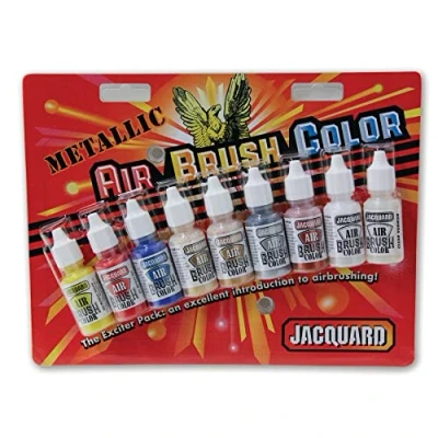Image of Jacquard Metallic Airbrush Exciter Pack 8 Colors