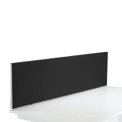 Image of First Desk Mounted Screen H400 X W1800 Special Black KF74843
