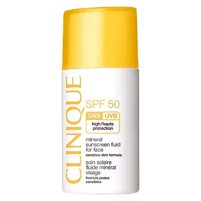 Image of Clinique gezichtscrème Face Mineral Liquid SPF 50, per stuk verpakt, 30 ml